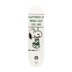 Skateboard Deck Snoopy Starbucks JAPAN x PEANUTS
