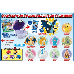 Figurine Avec Bonbons Collection BOX Heat Up Pokémon Get