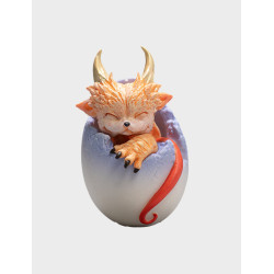 Figurine Cat Dragon Egg Series 01 Akinori Takagi