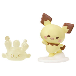 Figurines Doll Balloon Pichu et Crèmy Pokémon Poképeace