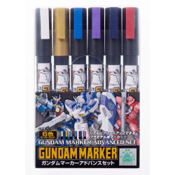 Gunpla Pen Set Advanced Set 1 Gundam