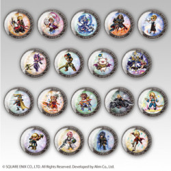 Badge Métallique Vol.3 Final Fantasy Brave Exvius