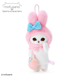 Peluche Porte-clés My Melody Sanrio Characters x mofusand