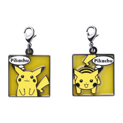 Metal Keychains Set Pikachu Pokémon Center 25th Anniversary