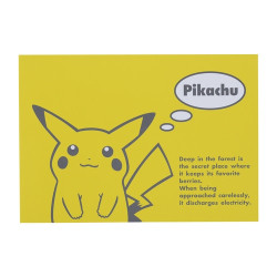 Sideways Notebook Pikachu Pokémon Center 25th Anniversary