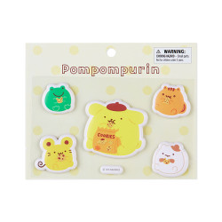 Stickers Pompompurin Characters Motchiri Sanrio Full Circle