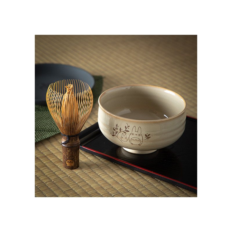 Matcha Bowl and Tea Whisk Set My Neighbor Totoro - Meccha Japan