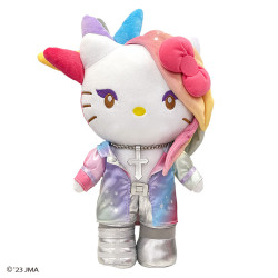 Plush L Yoshikitty Sanrio Hello Kitty x Yoshiki 2023