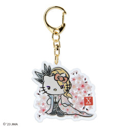 Keychain Yoshikitty Sakura Sanrio Hello Kitty x Yoshiki 2023