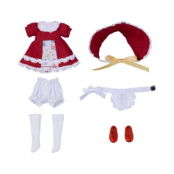 Nendoroid Doll Outfit Set Old-Fashioned Dress Red