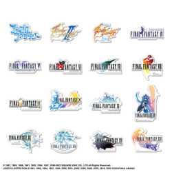 Autocollant Set Final Fantasy Series Logo