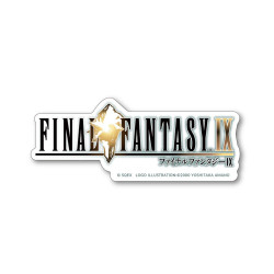 Autocollant Final Fantasy IX Logo