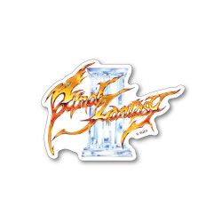 Autocollant Final Fantasy III Logo