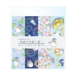 Papier Japonais Chiyogami été Mon voisin Totoro
