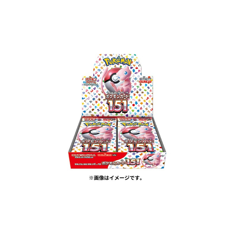 151 Scarlet & Violet Booster Box sv2a Pokémon Card Game
