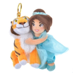 Peluche Porte-Clés Jasmine and Rajah Happy Hug Disney