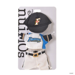 Costume Hokkaido Nippon-Ham Fighters Japan Pro Baseball Uniform Set pour Peluche nuiMOs Disney