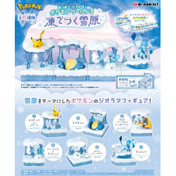 Figure Box Frozen Snow Field Pokémon World 3