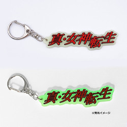 Porte-clés en caoutchouc lumineux Logo 30th Anniversary Shin Megami Tensei