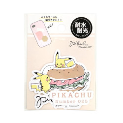 Stickers Café Pokémon Pikachu number025