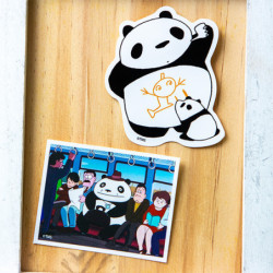 Stickers Set Densya Panda! Go Panda!