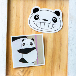 Stickers Set Oyako Panda! Go Panda!