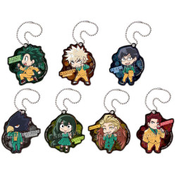 Keychains Set Deformed Party Time My Hero Academia