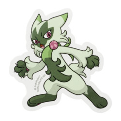 Sticker Floragato Pokémon