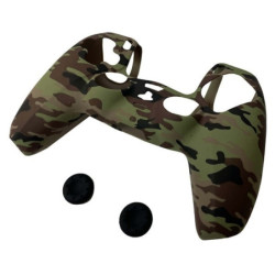 Silicon Controller Cover Camouflage Red PS5 Dual Sense