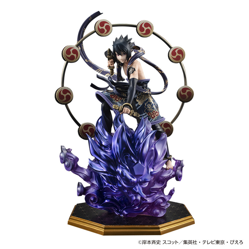 Figurine Sasuke Uchiha Raijin Naruto Shippuden Precious G.E.M. - Meccha  Japan