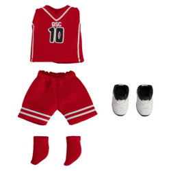 Nendoroid Doll Outfit Set Basketball Uniform Red