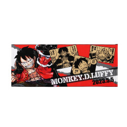 Serviette Full Color Face Monkey D. Luffy One Piece