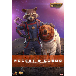 Figurines Set Rocket & Cosmo the Spacedog Guardians of the Galaxy Vol. 3