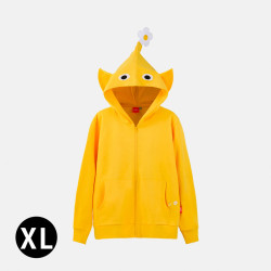 Sweatshirt à Capuche XL Size Yellow Pikmin