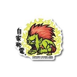 Autocollant Electric Thunder Blanka Street Fighter B-SIDE LABEL