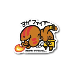 Sticker Yoga Fire Dhalsim Street Fighter B-SIDE LABEL