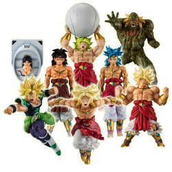 Figurines HG Broly Complete Set Dragon Ball Z