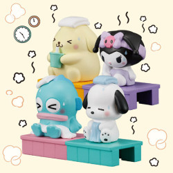 Figurines Set Let's take a sauna! Vol.1 Sanrio Characters
