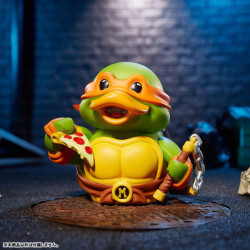 Figurine Rubberduck Michelangelo TMNT Teenage Mutant Ninja Turtles TUBBZ