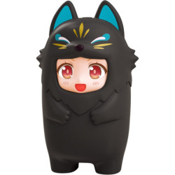 Nendoroid More Kigurumi Face Case Black Kitsune