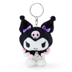 Plush Keychain Kuromi S Sanrio Initial Mascot