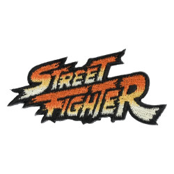 2way Embroidered Patch Logo Street Fighter