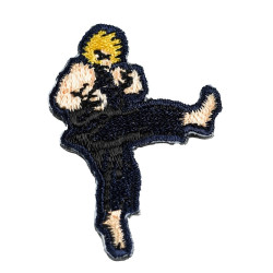 Embroidery Sticker S Ken Tatsumaki Senpukyaku 2P Street Fighter