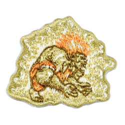 Embroidery Sticker S Blanka Electric Thunder Street Fighter