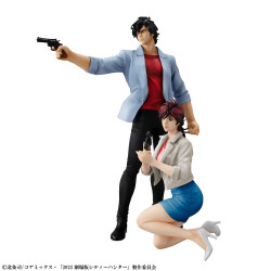 Figurines Ryo Saeba and Kaori Makimura City Hunter The Movie Angel Dust