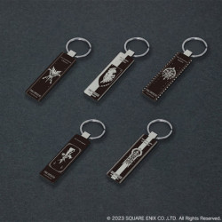 Metal Mirror Keychain National Emblem Final Fantasy XVI