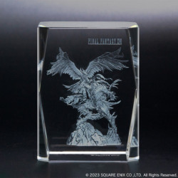 Crystal Glass Phoenix and Ifrit Final Fantasy XVI