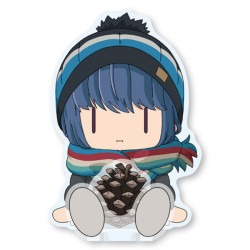 Acrylic Stand Rin Suwatte Mascot! Laid Back Camp