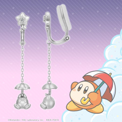 Earring Waddle Dee Silver Kirby And Starlight Friends