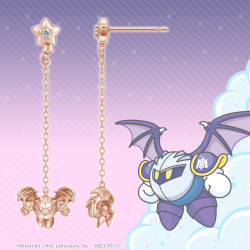 Piercing Meta Knight Silver Pink Gold Kirby And Starlight Friends